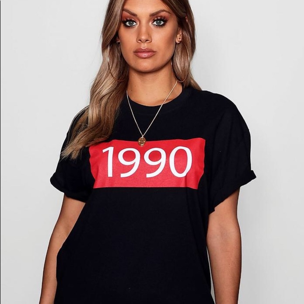 Boohoo plus 1990 T-shirt